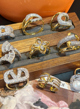 女「原创定制」双拼戒指/指环