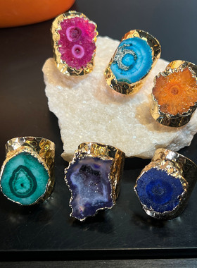 女「原创定制」原石戒指/指环