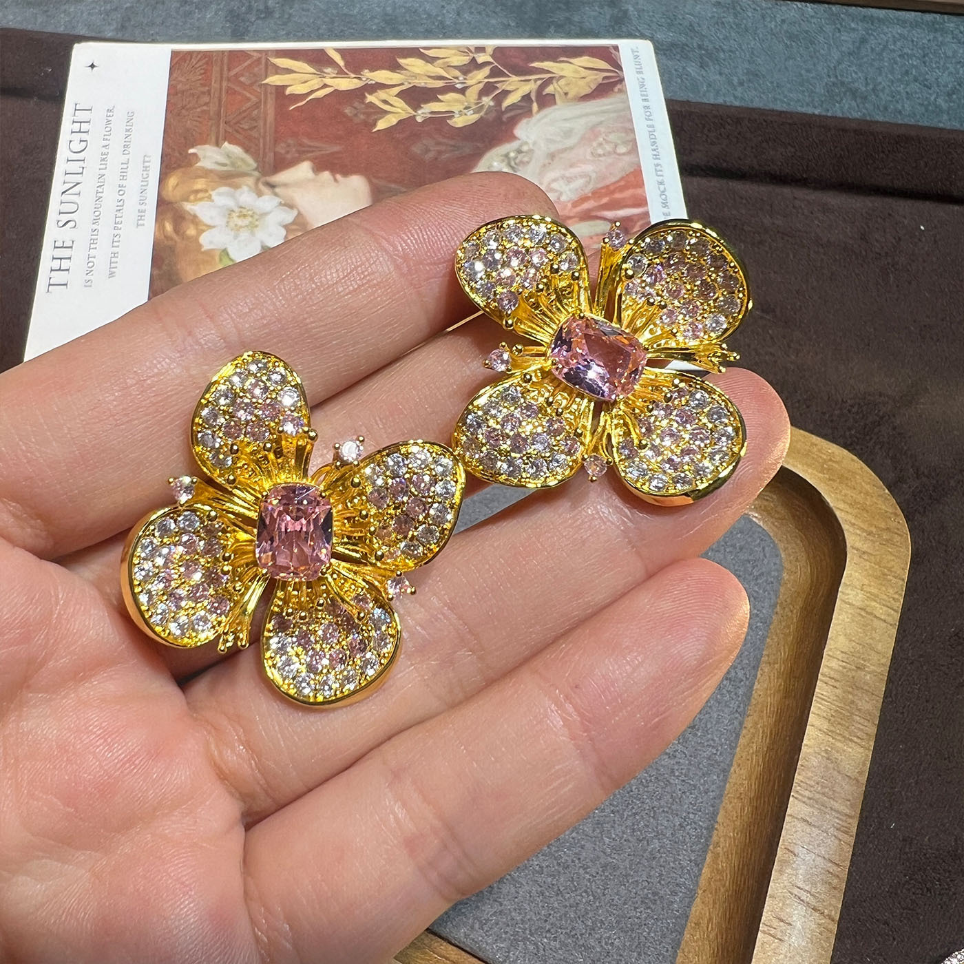 原创设计铜女「原创定制」耳环