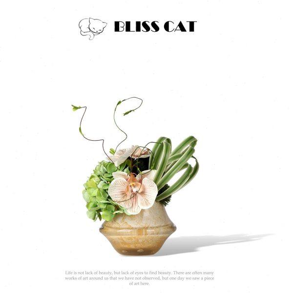 简约时尚玻璃小花瓶插花客厅茶几洽谈桌花艺高级感小清新桌花摆件,家居饰品,花瓶,淘宝优惠券,粉丝福利购,淘宝优惠卷