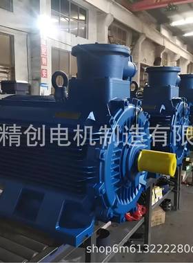 三相异步防爆电机粉尘防爆电机YBX4--90L-22.2W精创防爆电机