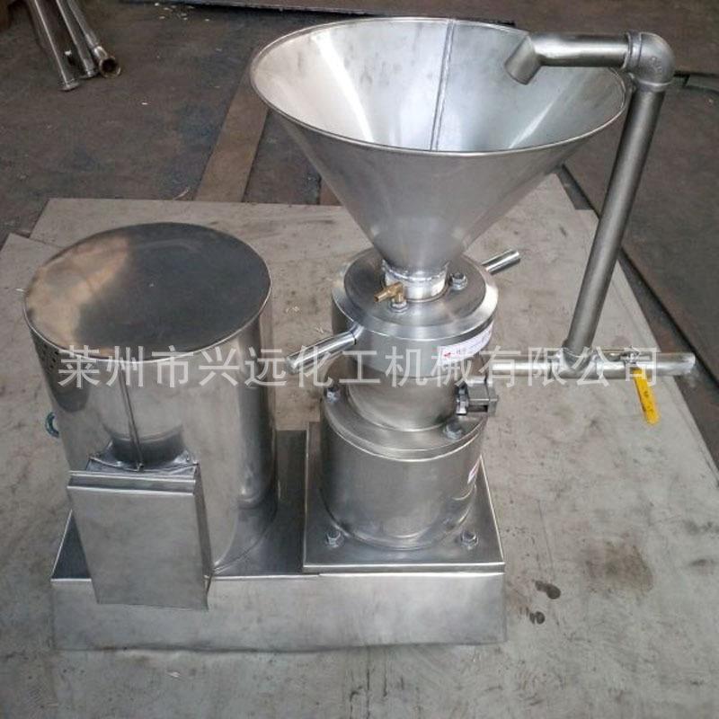 供应85型立式不锈钢胶体磨食品级胶体磨防爆型骨泥机