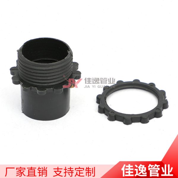 厂促现货包塑软管塑料接头尼龙穿线电线保护塑料波纹管连接接头