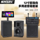 SKUK 酒吧别墅舞台演出唱歌卡拉ok大功率音响 XD12专业音箱套装