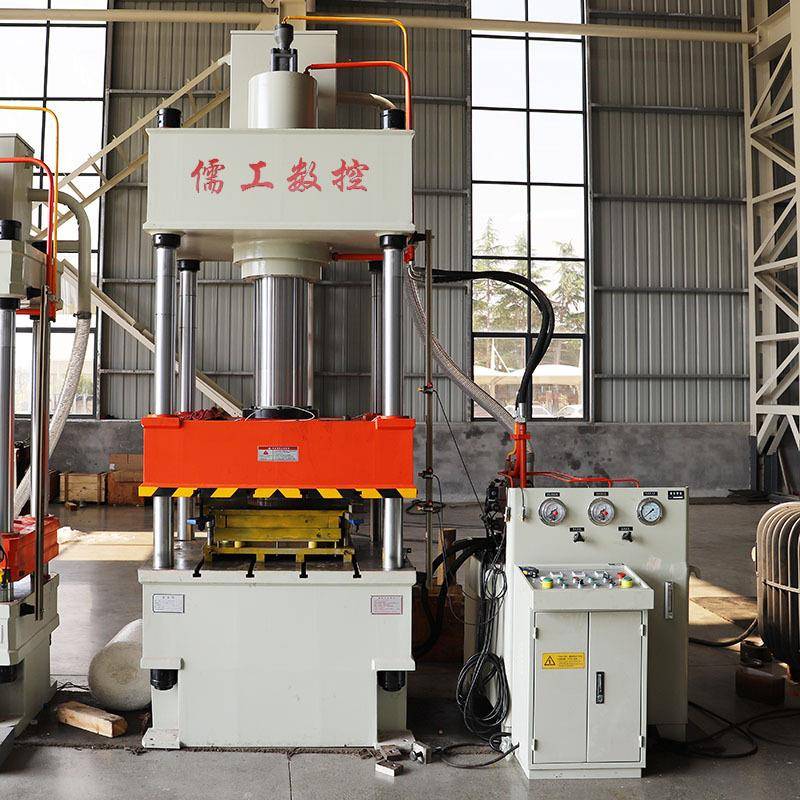 200吨不锈钢盖板浅拉伸液压机厂家现货200t金属拉伸四柱油压机