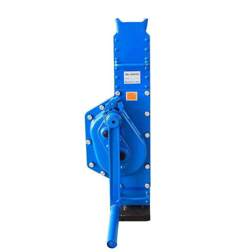 现货手摇挎顶起道机T5T10T吨手摇跨顶千斤顶齿条式千斤顶