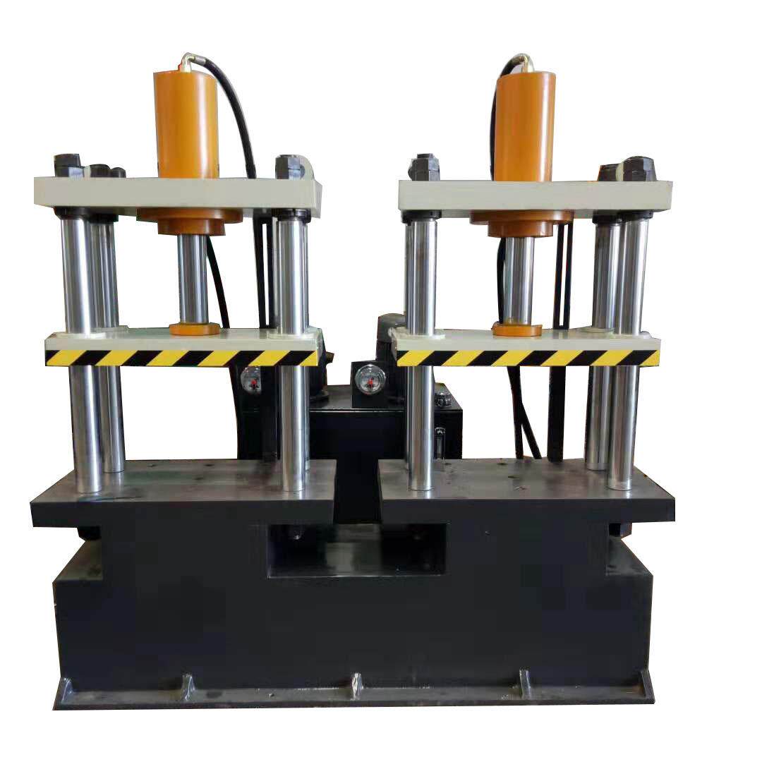 厂家直销二工位100吨小型四柱油压机多功能四柱压力机