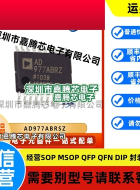 AD977ABRSZ 原装全新 模数转换IC芯片 封装SSOP-28 电子元器件