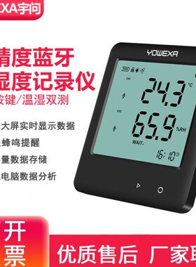 温度检测仪B内置温湿度记录仪DPY精准传感器室内宇问空气高精度20
