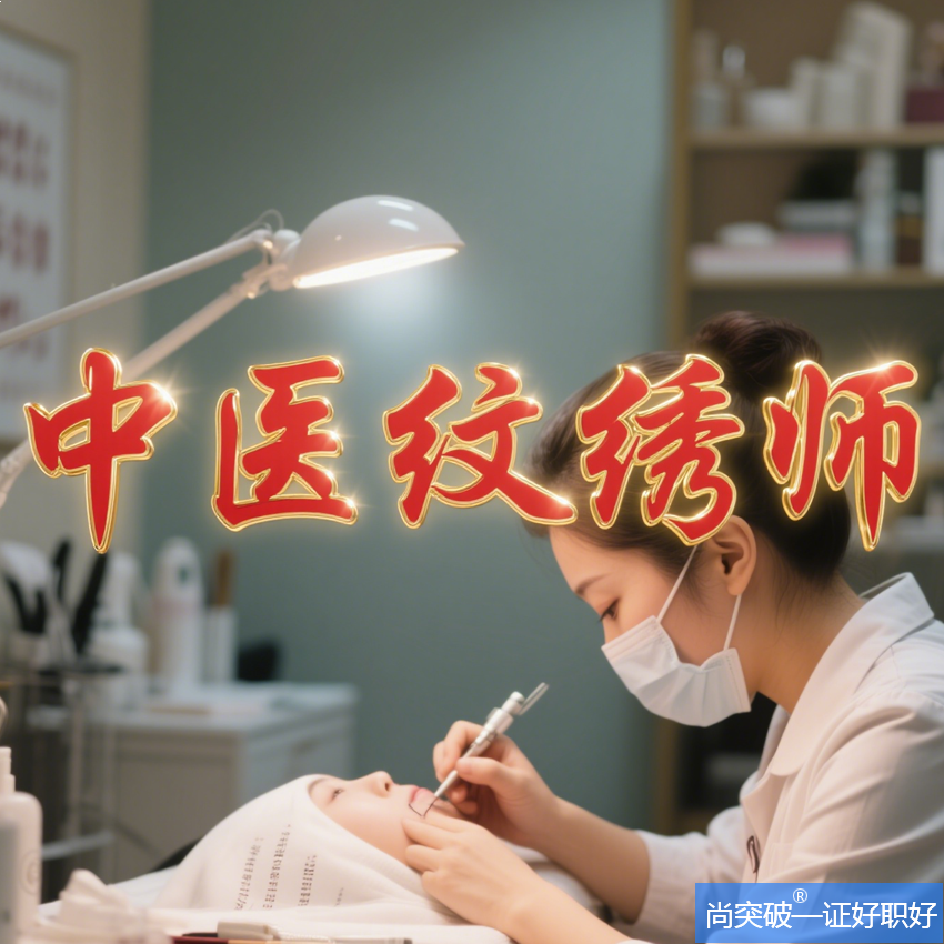 中医纹绣师证书牌匾报考顺丰包邮