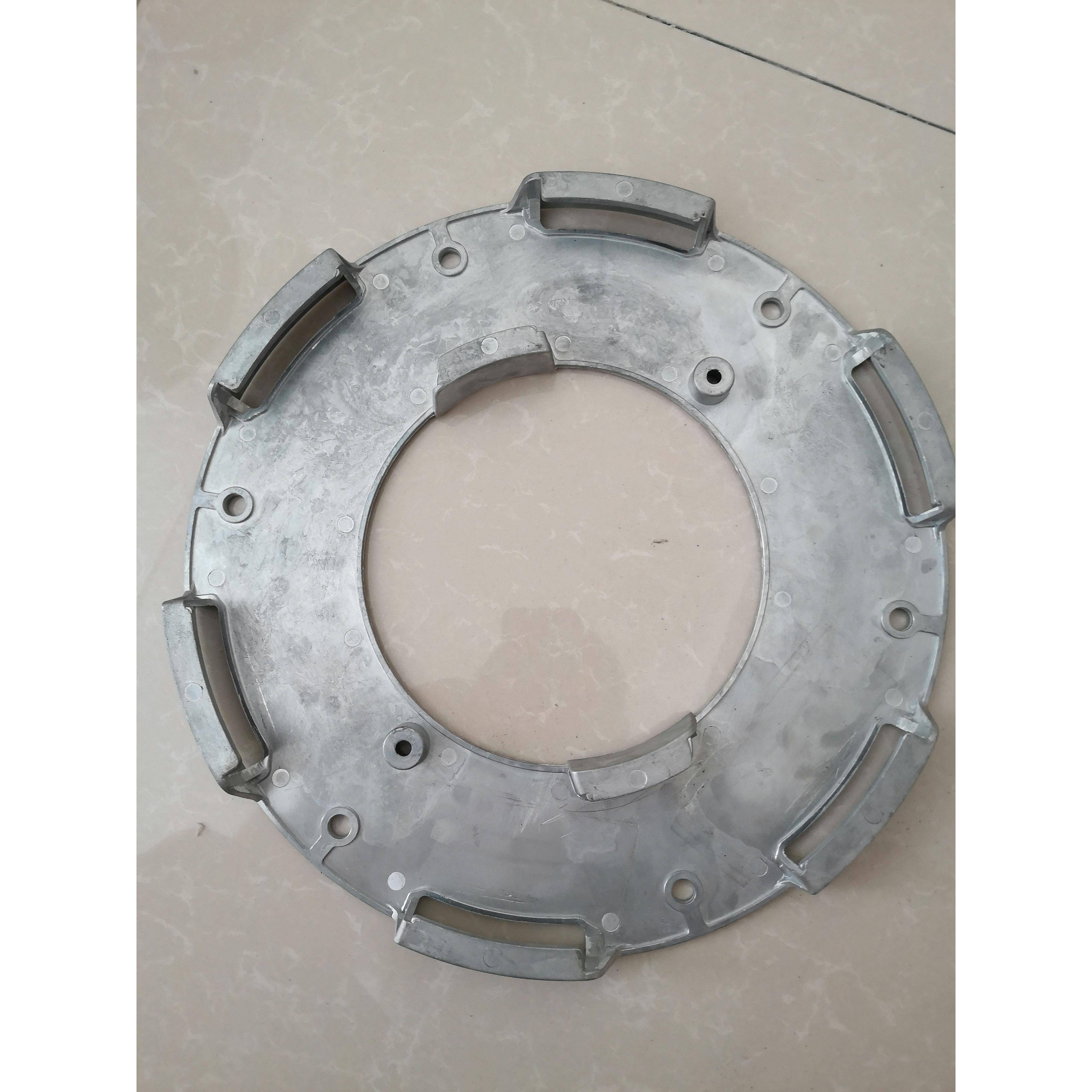 六耳快拆安装盘底座铝盖底座除尘滤芯六耳滤筒卡扣安装盘加强底座