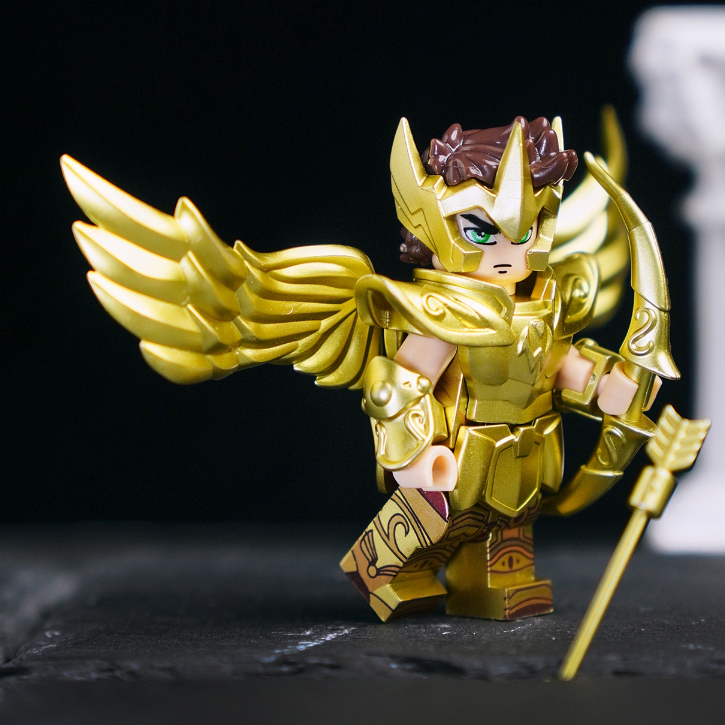 圣斗士星矢黄金十二宫积木人仔