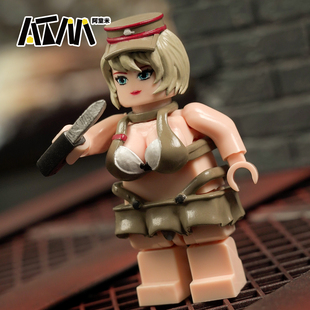 特种兵手办使命召唤乐高人仔军事积木三角洲行动威龙士兵模型玩具