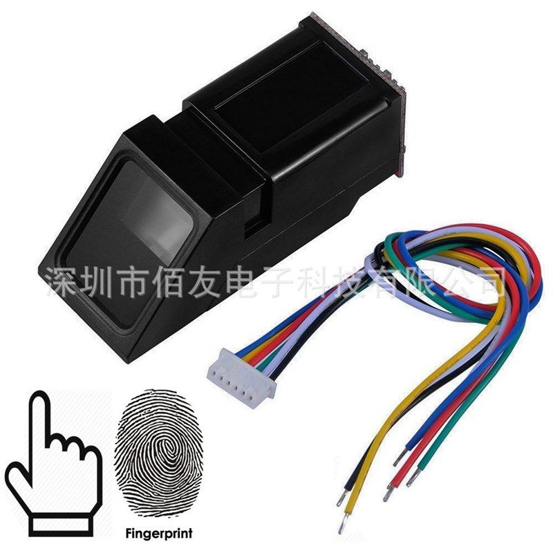 光学指纹模块 识别锁FPM10A二次开发电容USB采集传感器直销
