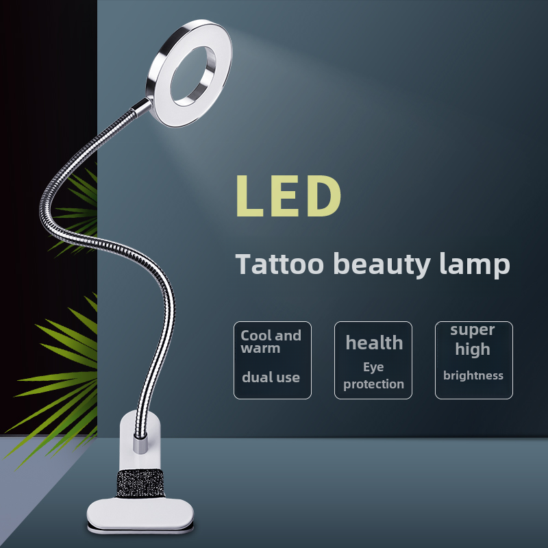 LED美容院纹绣灯专用美甲美睫照脸嫁接种睫毛冷光便携落地无影灯