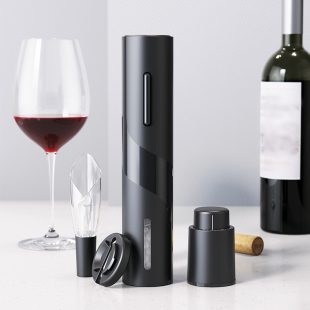 创意多功能红酒起瓶器全自动充电款 电动开瓶器套装 开酒器起子