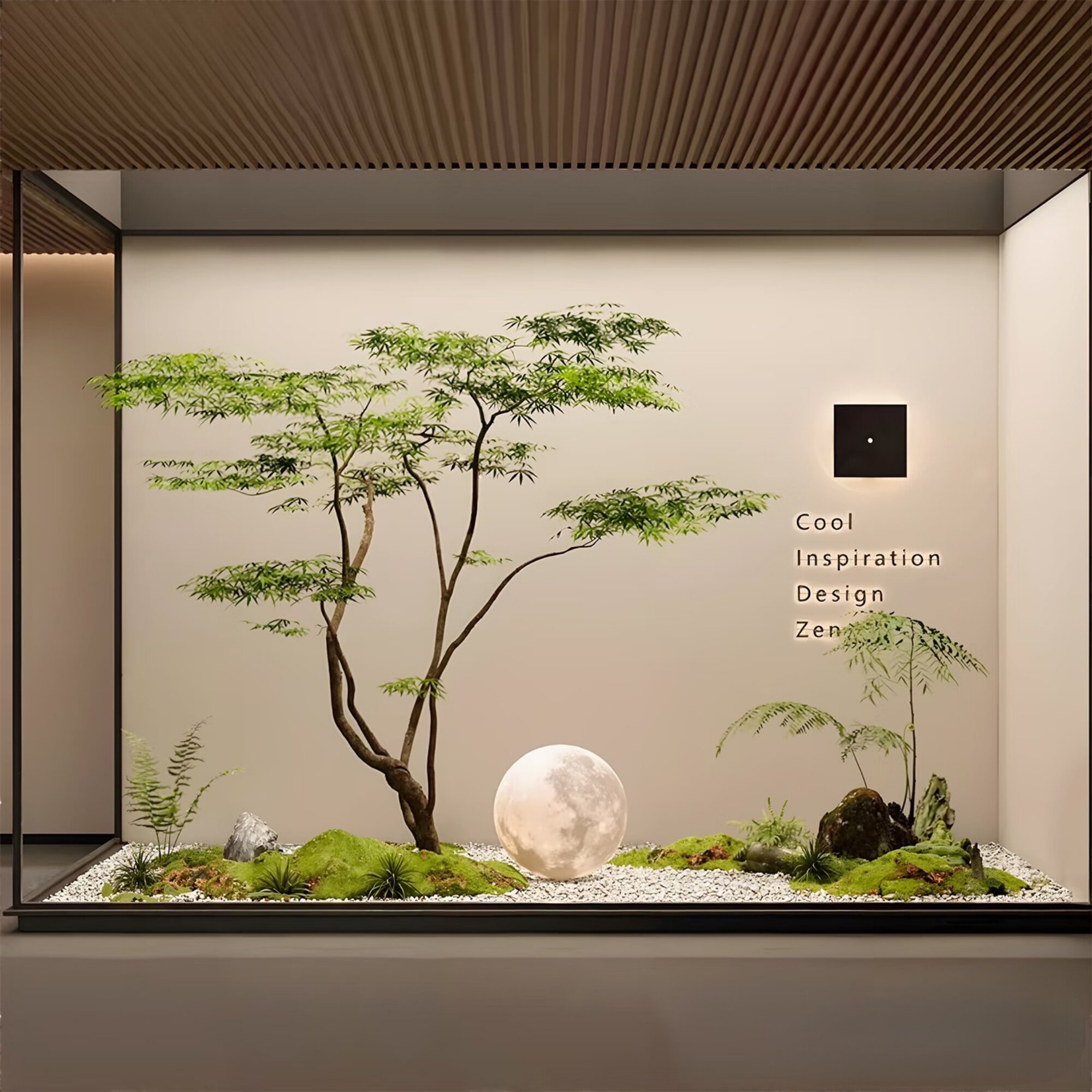 仿真鸡爪槭枫树景观摆件