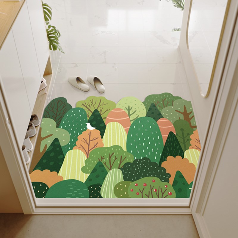 一拾一 家用进门口地垫免洗擦皮革入户垫裁剪pc门垫耐脏地毯