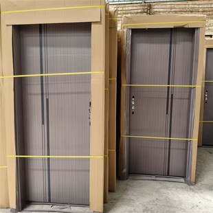 锌合金卧室门出租屋家用房间门阳台门室内门烤漆转印工程门厂家