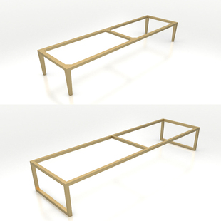 锈铁铁艺柜子脚电视柜斗柜沙发金属支架茶几沙发浴室柜支脚