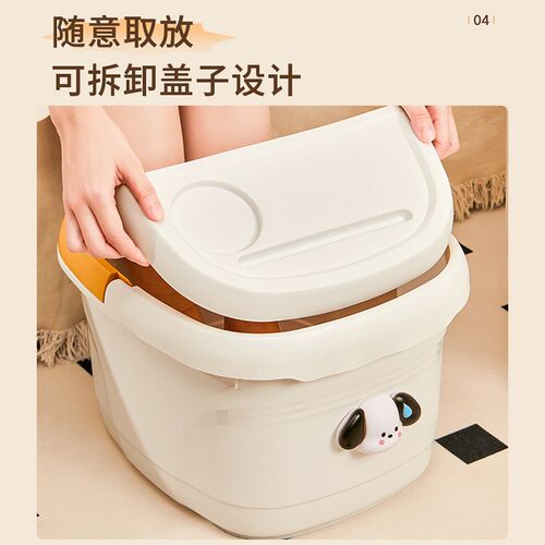 儿童泡脚桶过小腿按摩足浴盆儿童洗脚盆加厚洗脚桶养生泡脚盆