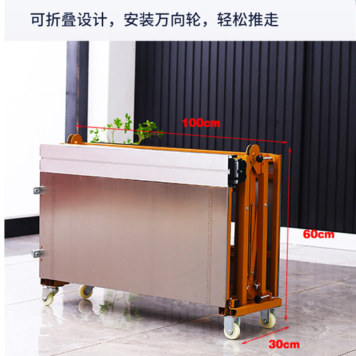 新款精密推拉滑轨木工推台锯无尘子母锯多功能小型折叠锯台