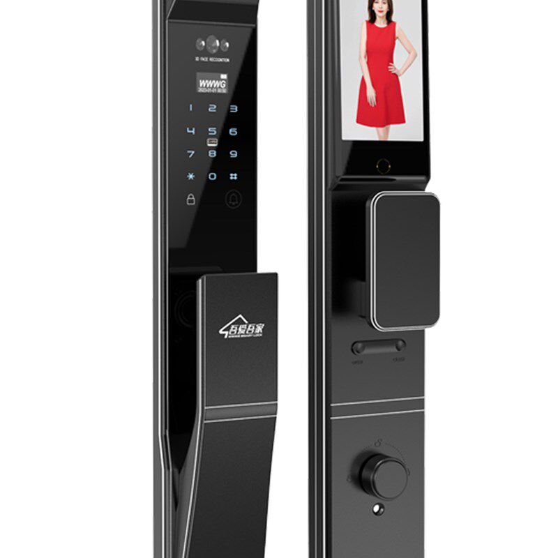 吾爱吾家指纹锁电子密码锁家用防盗门大门电子锁3D人脸智能锁N6