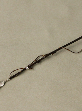 天然紫竹老料纯手工精工制作绕枝茶道茶拨茶具零配件收藏竹工艺品