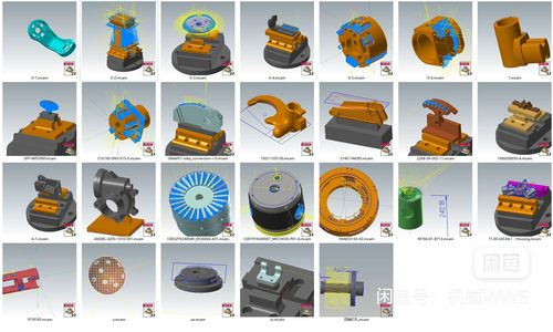 Mastercam2022多轴3+2编程刀路图档