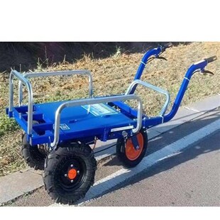 手推车电动上货车耐用轻便加厚老虎车工地运输拉料省力小推车厂家