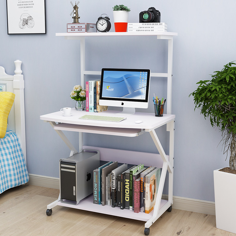 层电脑桌台式家用小户型现代桌省空间迷你书桌经济型,住宅家具,电脑桌,淘宝优惠券,粉丝福利购,淘宝优惠卷