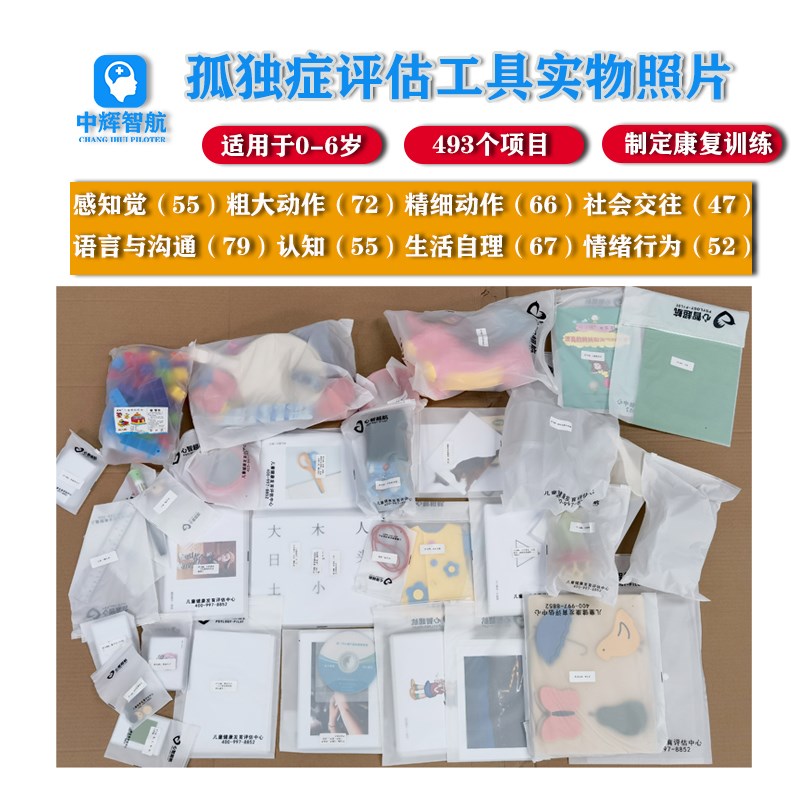 0-6岁孤独症儿童发育障碍发展评估量表软件自闭症训练工具箱套装