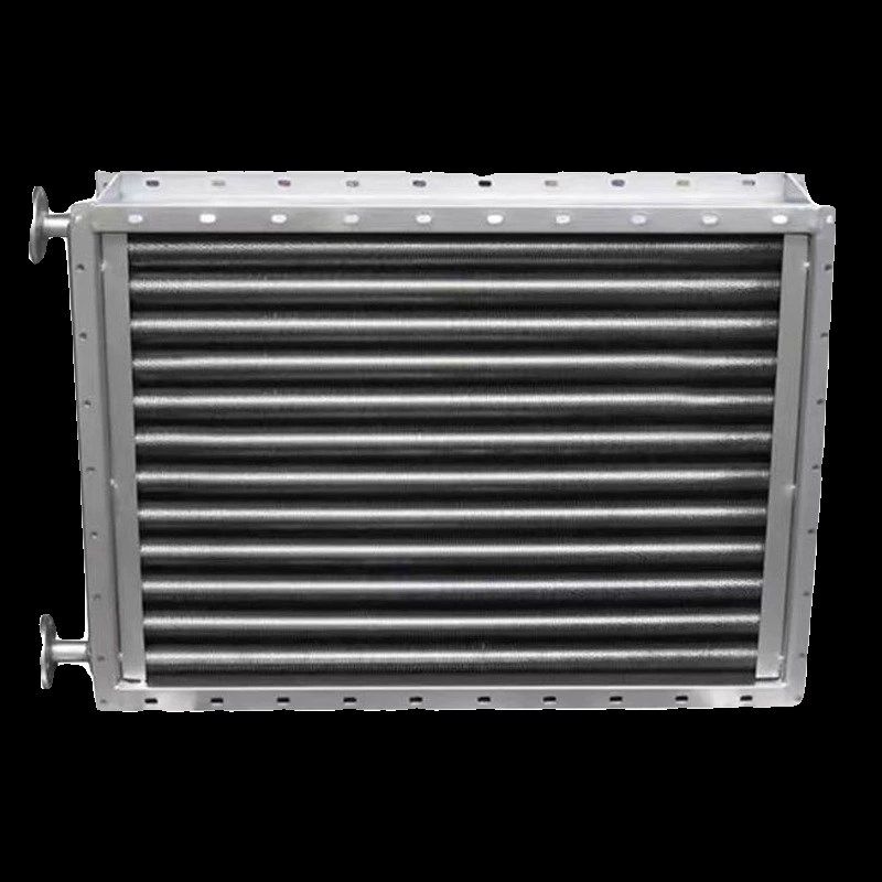 型翅片管散热器器蒸汽换热器高频焊车间工业交换