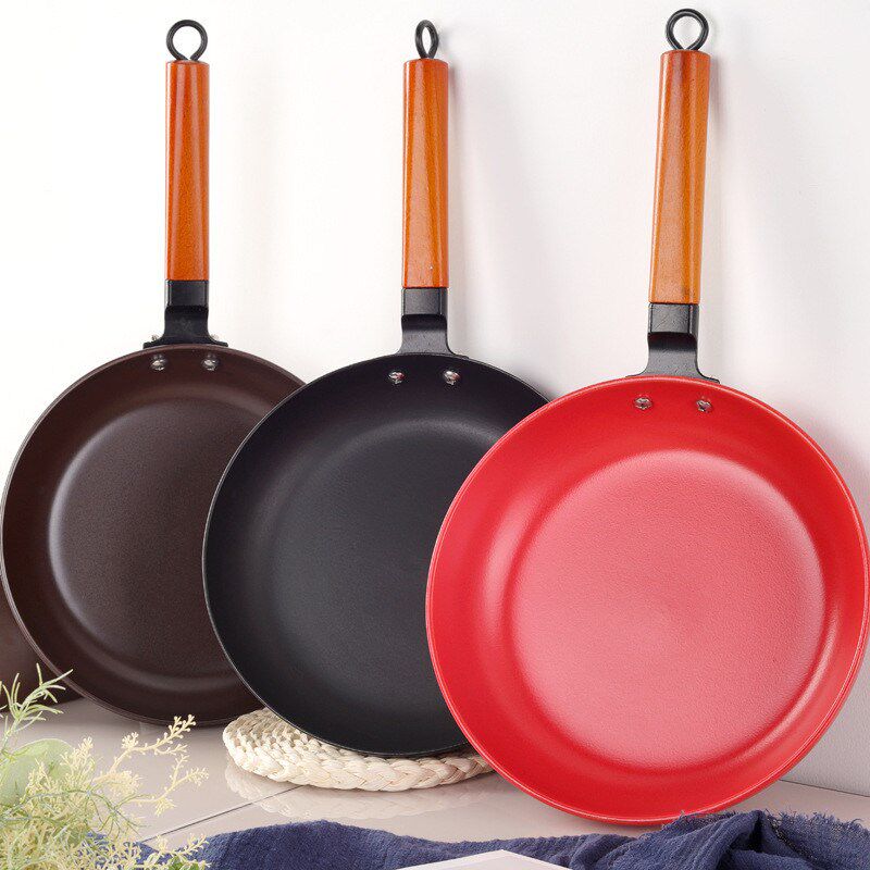 陶瓷土明火电陶炉耐高温商家用x平底炒锅牛排鸡蛋浅煎砂锅制做log