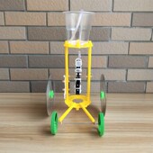 水动力小车纯水驱动 手工制作小发明 环保科技创新大赛作品