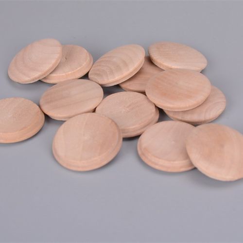 实木楼梯木盖*装饰盖楼梯扶手木盖螺丝木孔盖 个