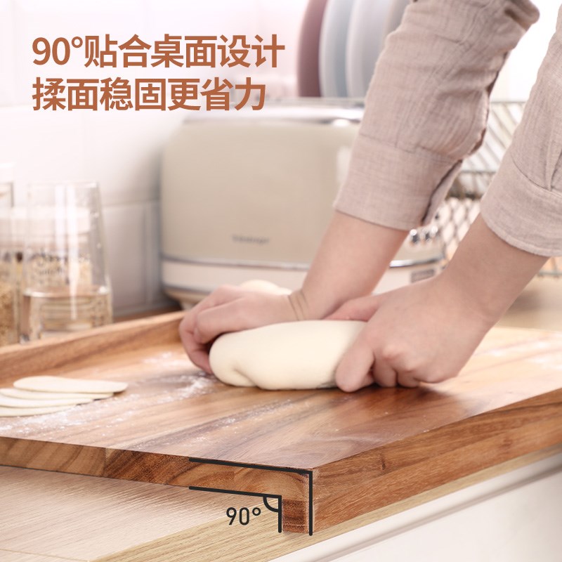 lcliving泰国进口相思木实木揉面板案板免漆无蜡大号菜板双面