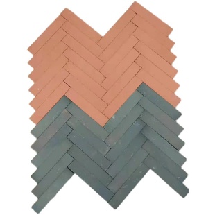 仿古小条砖庭院人字铺地青砖青条砖八五半条砖粘土青砖红砖地砖