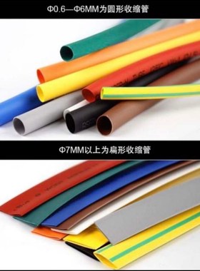 沃尔WOE无卤环保阻燃热缩管..2mm