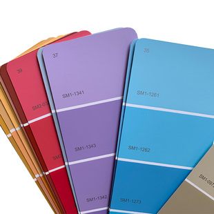 世名色卡色卡涂料外墙色卡世名色浆色卡 小色卡送配方建筑色卡