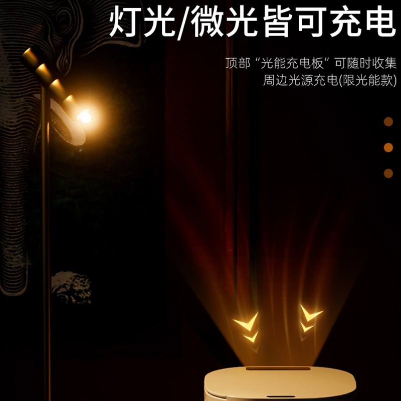 新款智能光能感应式垃圾桶酒店家用厕所电动大容量自动盖