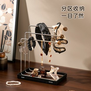 发饰收纳神器精致发夹发箍发圈橡皮筋饰品收纳盒大容量展示架
