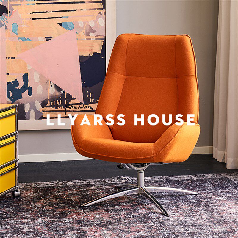 LLYARSS利亚斯/休闲椅/客厅设计师单人旋转沙发椅/YJ