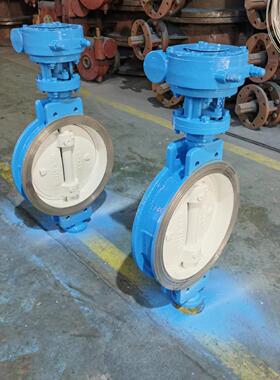 硬密封三偏心对夹式蝶阀D373H-16CDN250DN350