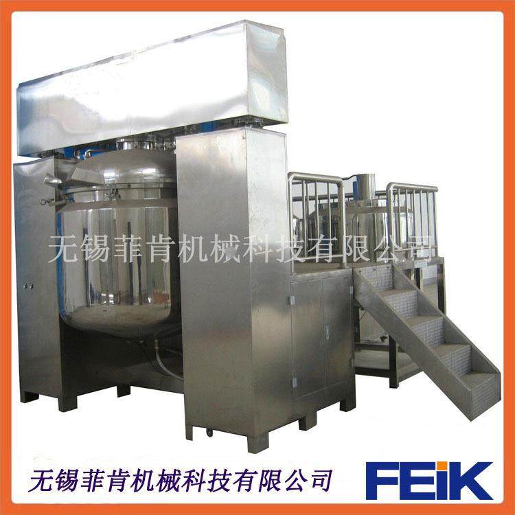 真空均质乳化机/液压升降2000L大型高剪切乳化机组/无锡厂家直销