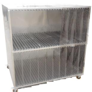 丝印钢网存储柜不锈钢材质加防静电防尘帘存放钢网板架