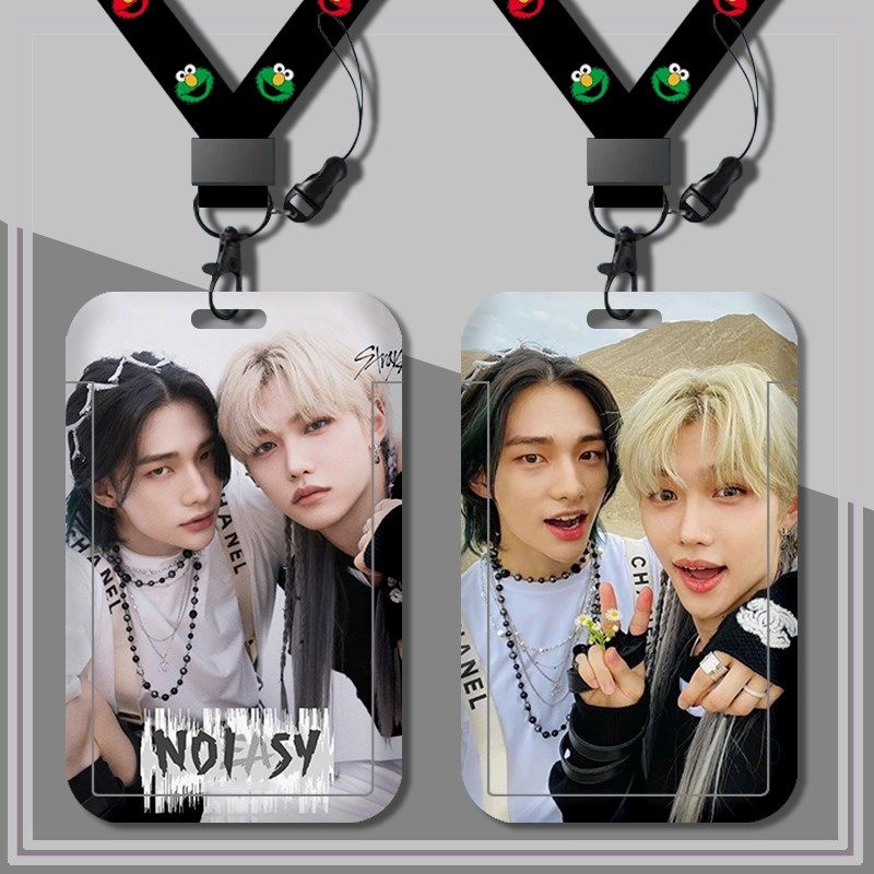 辰菲黄铉辰李龙馥卡套学生校园饭卡公交卡羊城通门禁工厂牌校牌套