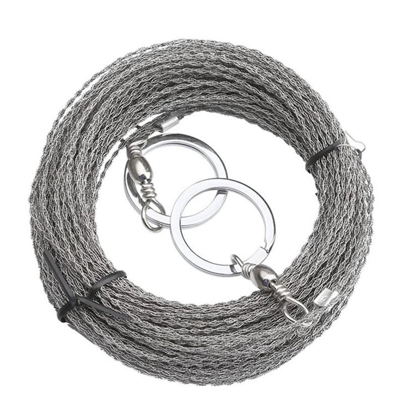 割草绳 水草线锯 割水草绳子 水草钢丝锯锯条不锈钢钢丝锯股