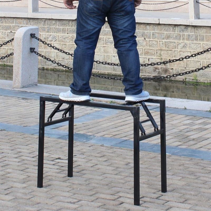 铁艺桌腿支架桌架茶几脚架支架折叠桌子腿架桌子架子长方形台脚