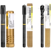 钴领螺旋管用丝锥管螺纹丝攻铝用钢用先端